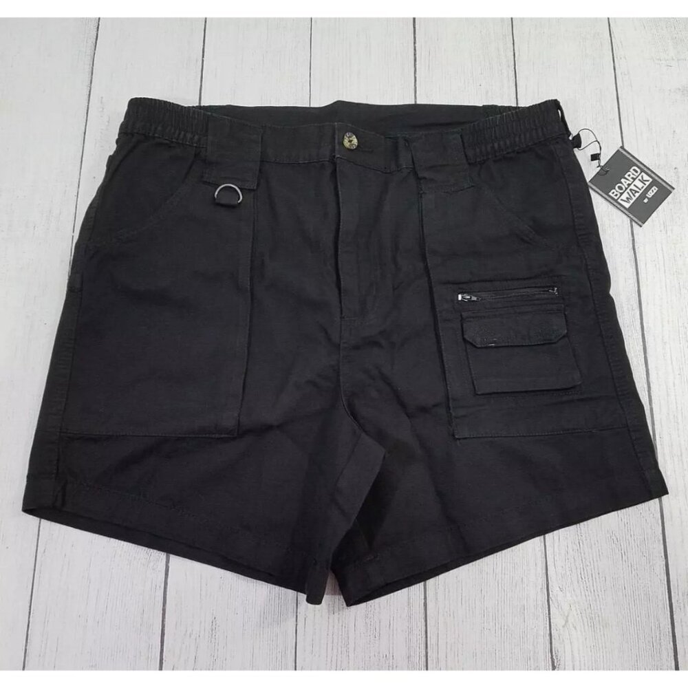 Uzzi Amphibious Gear Board Walk Shorts Mens Size 36 - Black